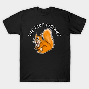 The Lake District Red Squirrel Cumbria T-Shirt